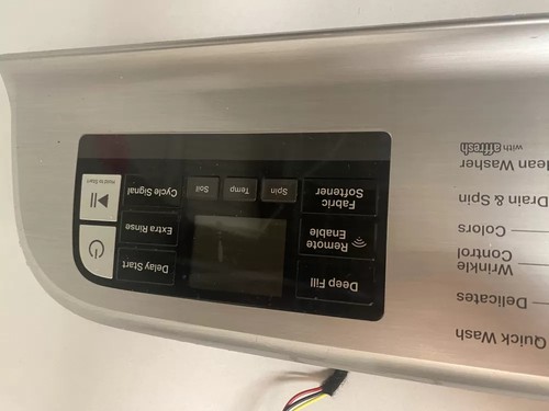 Whirlpool Washer Control Panel Assembly - White. Part #W10919546