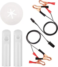 Universal Fuel Injector Flush Cleaner Adapter, with 2 Size Injectors Nozzles Ada