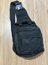 Tactical EDC Sling Bag Black Crossbody Utility Chest Pack Travel Hiking