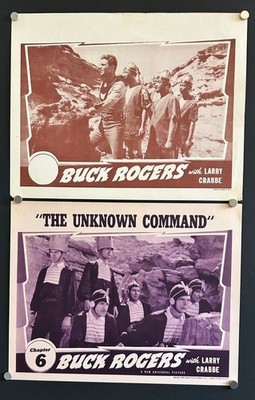 BUCK ROGERS Movie Poster Lobby Cards BUSTER CRABBBE 1939 *Hollywood Posters*