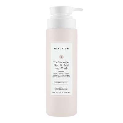 #ad Naturium Smoother Glycolic Acid Body Wash Exfoliating Cleanser 16.9 Oz $19.37