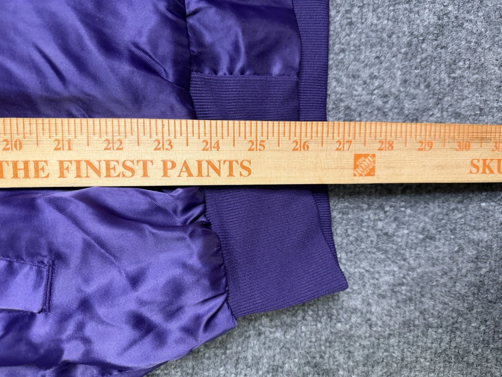 Vintage 90’s Chevrolet “ The Heartbeat Of America” Purple Satin Jacket Size Med. image 6