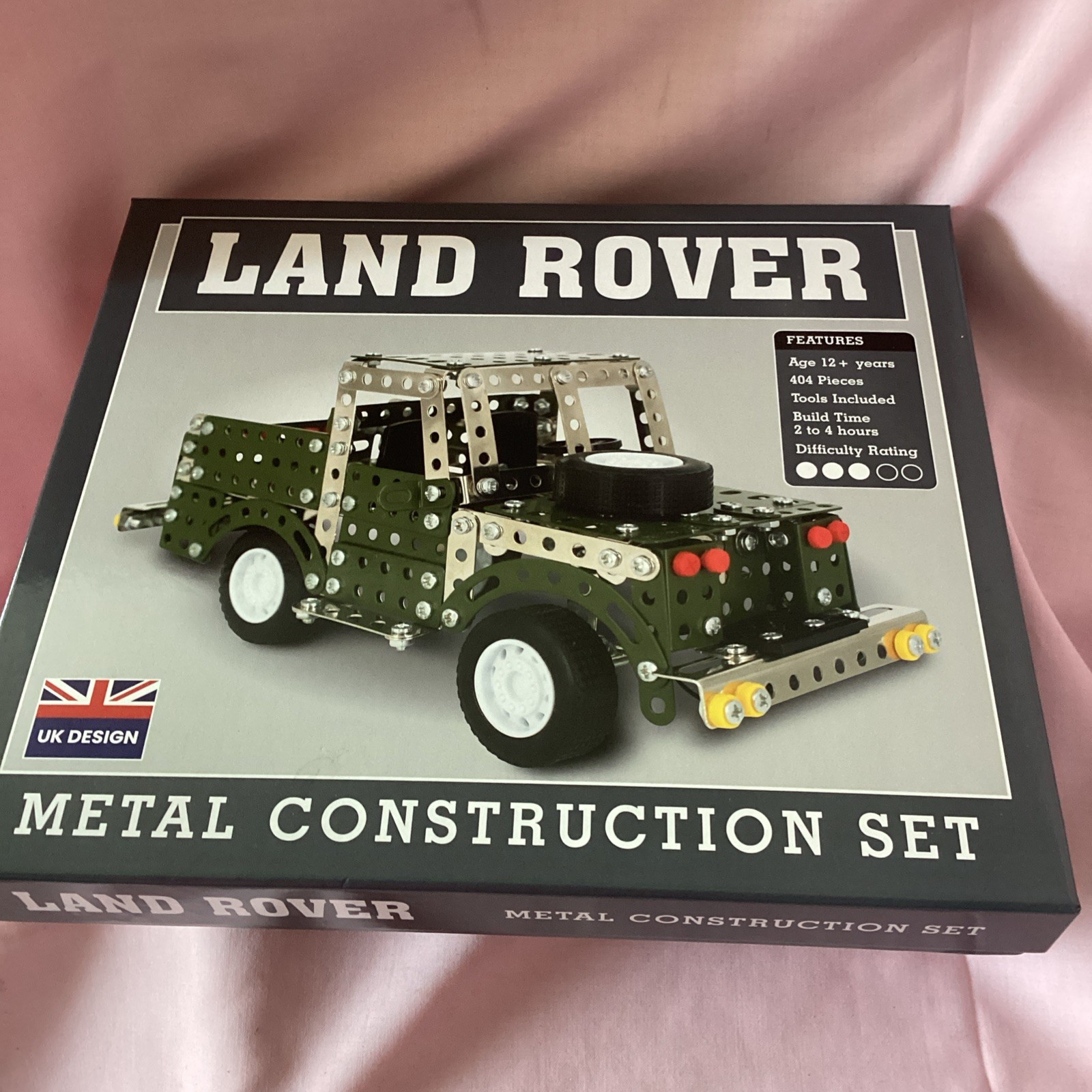 Land Rover Metal Construction Set 404 Pieces New