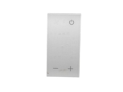 Raumthermostat 230 V, Bticino KW4441 Living Now 2-modulig weiß
