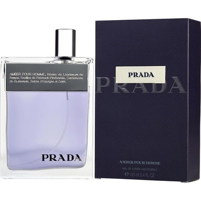 Prada Amber Pour Homme By Prada Cologne EDT 3.4 oz / 100 ml New in Box