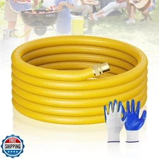 Flexible Natural Gas Line Hose | Corrugated Stainless Steel Tubing | 2PCS Bra