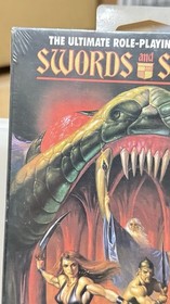 1990 Acclaim Interplay SWORDS AND & SERPENTS Nintendo NES-NEW & Factory Sealed
