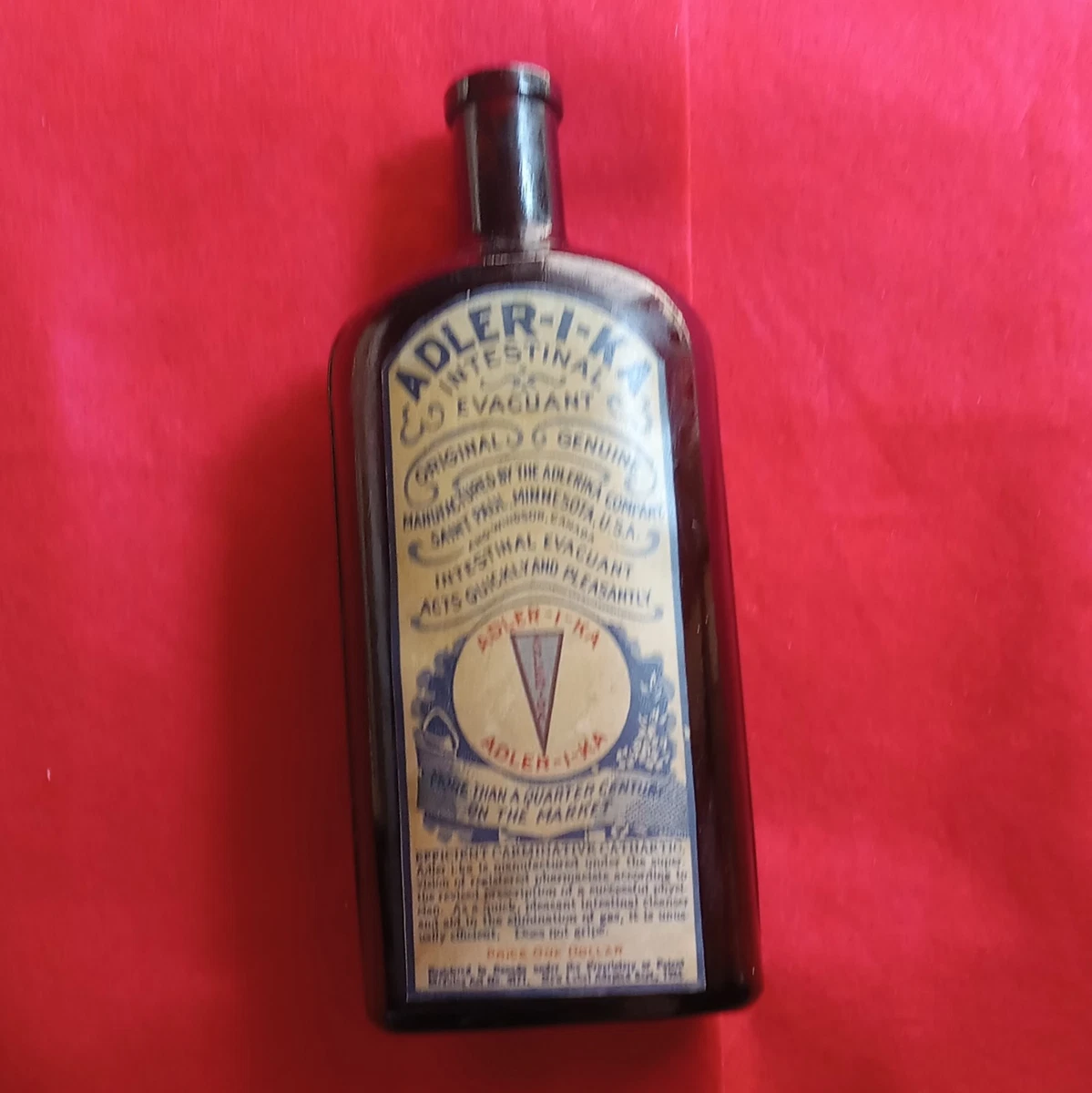 Medicine Bottle Label In Collectible Medicine Bottles 1900-Now for