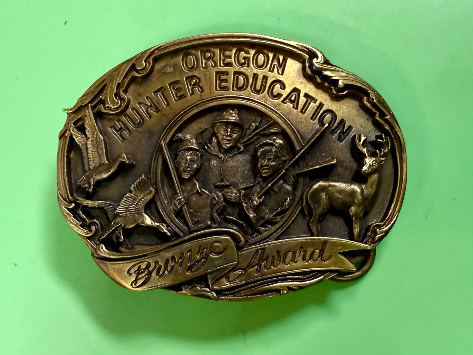 Oregon Hunter Education Program Bronze Award Vint… - image 11