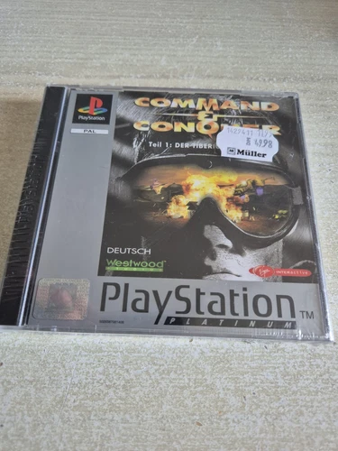 PS1 Command & Conquer Teil 1 Der Tiberiumkonflikt Nagelneu OVP Sealed 