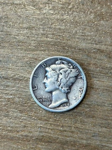 1943D Mercury Dime VF