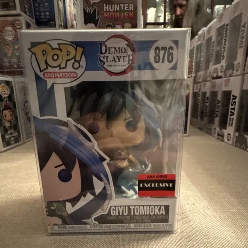 Funko Pop! Vinyl Demon Slayer Giyu Tomioka #876 AAA Anime Exclusive Figure