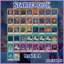 YAMI BAKURA DESTINY BOARD STARTER DECK 42 Necrofear FINAL Duelist Kingdom YuGiOh