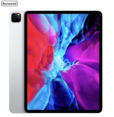 Apple iPad Pro Series (4th Generation) 12.9in, Wi Fi, 128GB Storage, Silver