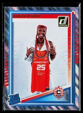 2025 Donruss WNBA Saniya Rivers Lava Holo 92