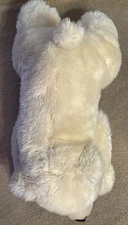 Sea World Realistic Polar Bear Plush  Stuffed Animal Laying 20 inch Large