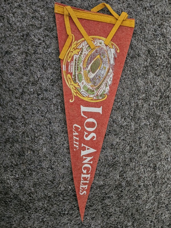 Los Angeles California Pendant Memorial Stadium Vintage Retro