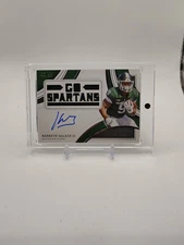 2022 Panini Immaculate Collection Rookie Kenneth Walker III Go Spartans /99 