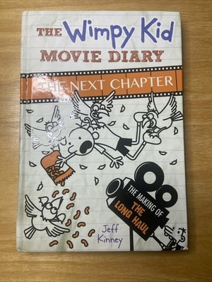 Wimpy Kid Movie Diary: The Next Chapter by Jeff Kinney (2017, Hardcover)