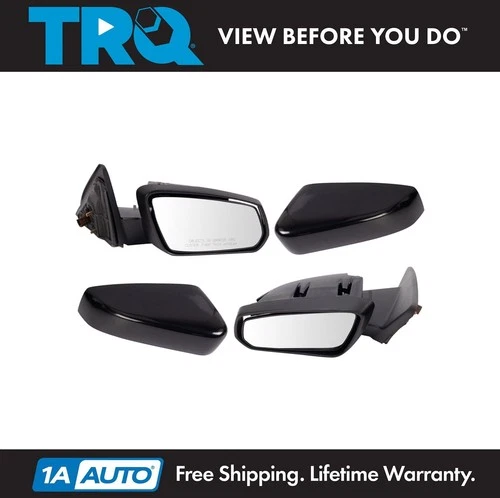 TRQ Mirror Set Fits 2010 Ford Mustang