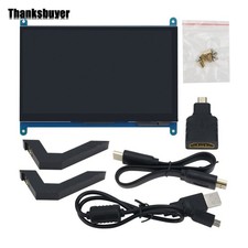 7" HDMI Display USB Capacitive Touch Screen 1024x600 For PC Raspberry Pi