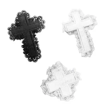 Sweet Girls Hair Clip Gothic Lace Style Duckbill Clip Barrette Clips for Ladies