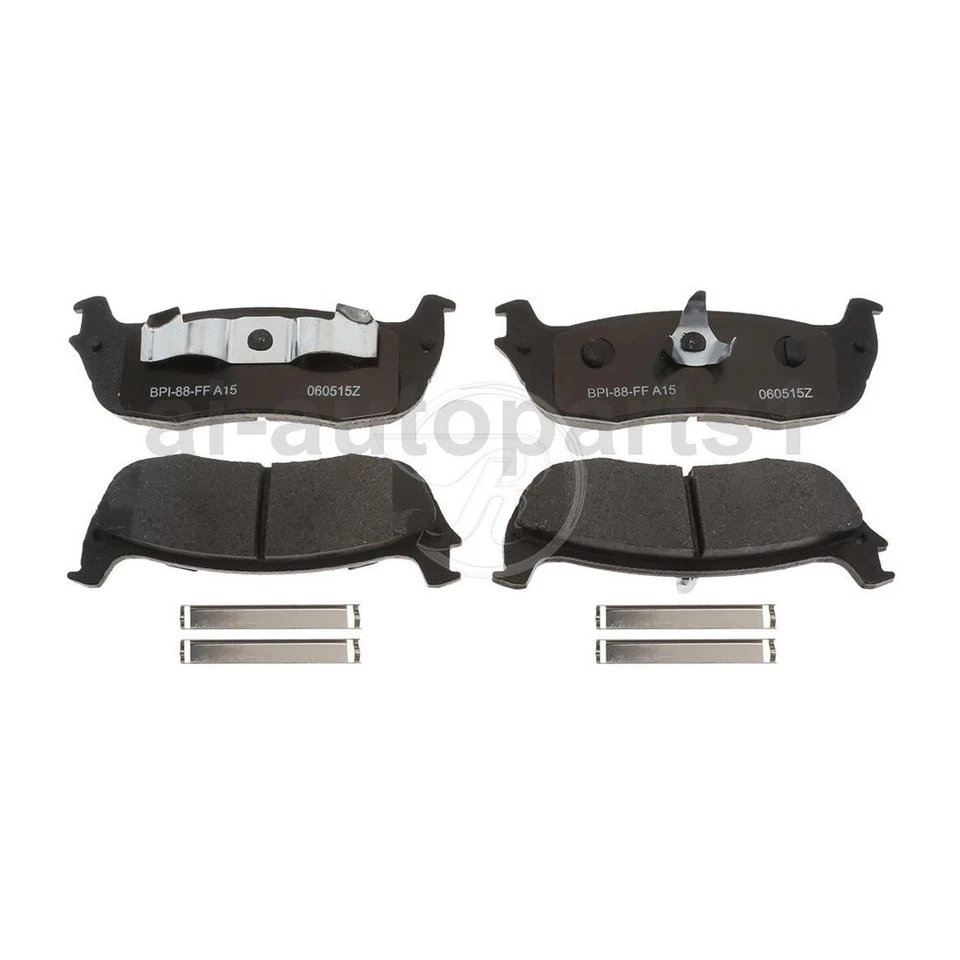 Kit de pastillas de freno delanteras traseras para Lincoln Town Car 2003-2007 2008 2009 2010 2011 Foto 3 de 4