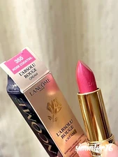 LANCOME L'ABSOLU ROUGE Lipstick Cream #355 Rose Cocktail Full Size NIB