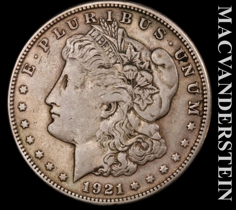 1921-S Morgan Dollar- Scarce Better Date- No Reserve #L6975