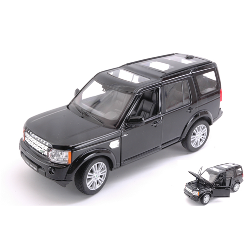 Land Rover Discovery 2010 Black 1:24-27 Welly Auto Stradali -D- Neues Modell-image