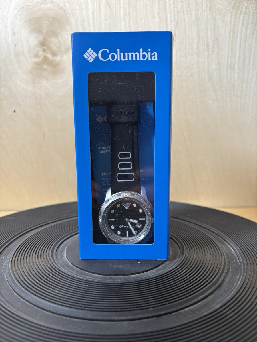 Columbia Viewmont Blue Dial Quartz/Silicone Black CSS15-002