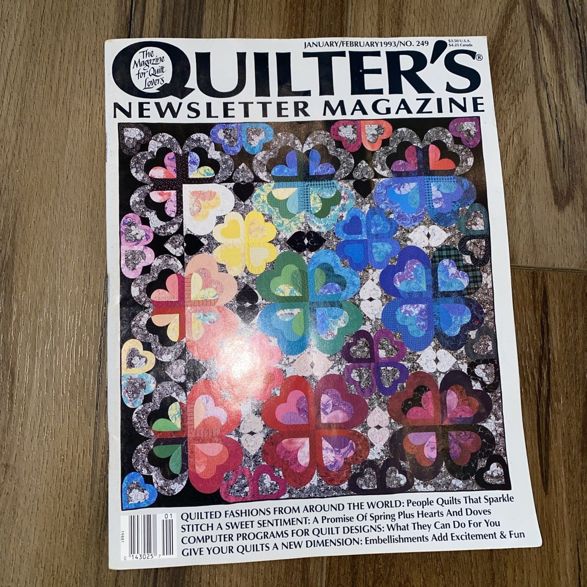 Quilters Newsletter Magazine 1991, 1993 A Lot Of 6 | eBay