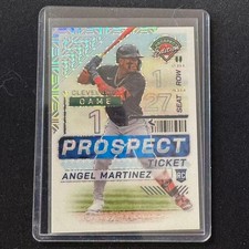 💎2024 PANINI PROSPECT EDITION BASEBALL RC TICKET MOJO PRIZM /25 ANGEL MARTINEZ