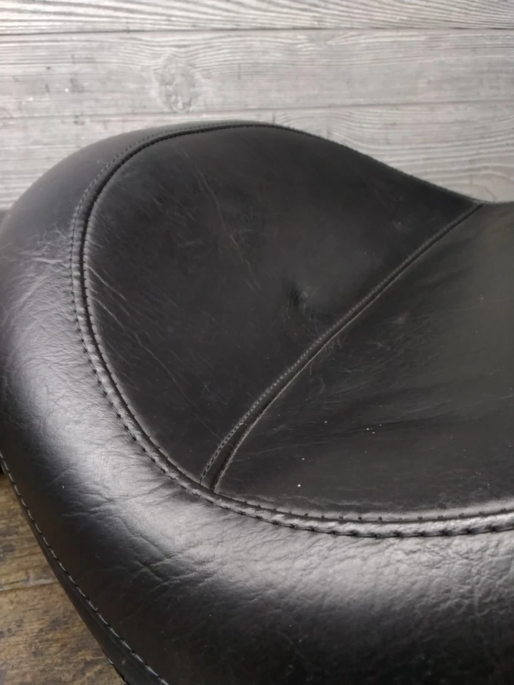 Par de asientos delanteros traseros para conductor pasajero Honda Shadow Ace 750 Deluxe Mustang 98-03 Foto 4 de 4