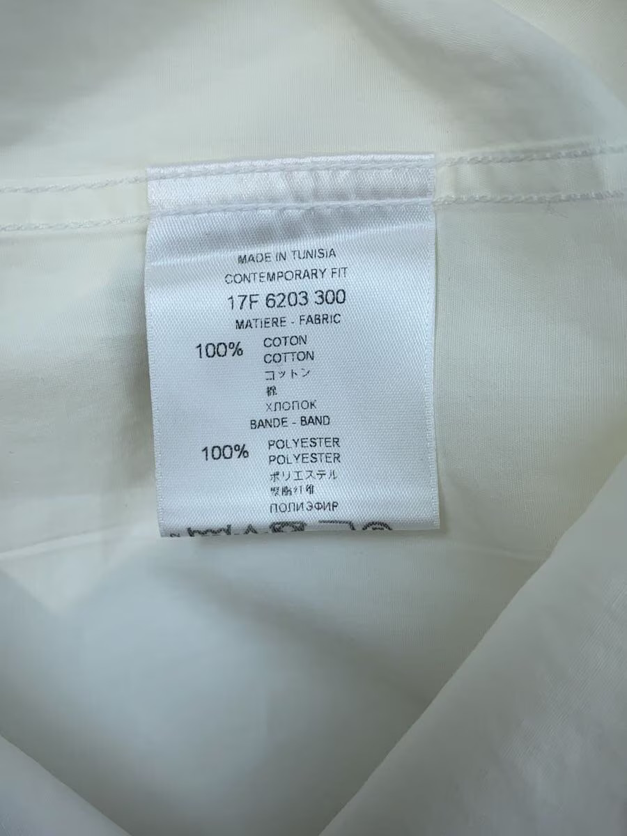 GIVENCHY Long Sleeve Shirt Cotton WHT 17f 6203 300 thumbnail 5