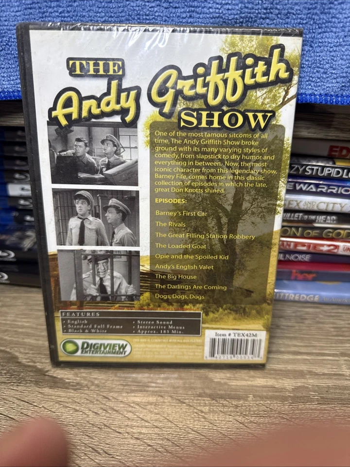 Barney Fife Best Of Barney Andy Griffith Show DVD Don Knotts 9 Episodes - Image 2 of 2