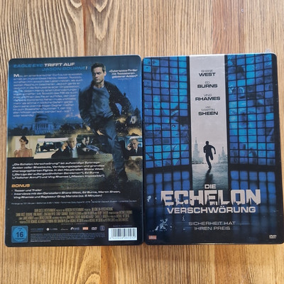 Die Echelon-Verschwörung DVD Film Action Thriller FSK 16 Deutsch/Engl Bonus