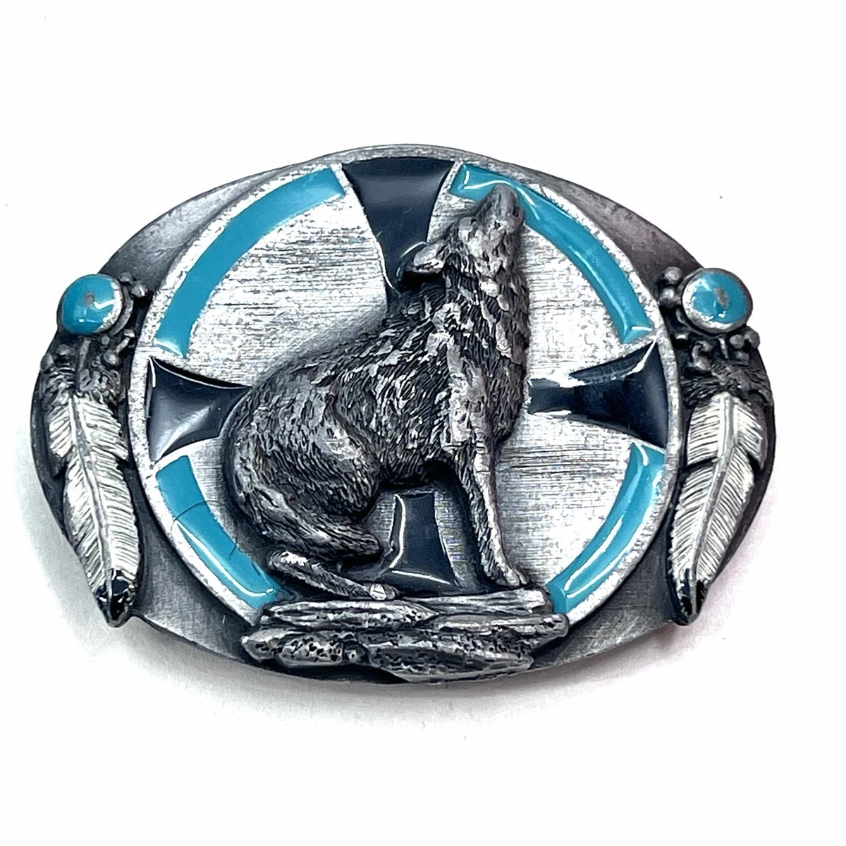 Siskiyou Native American 1980s Vintage Belt Buckles for sale 