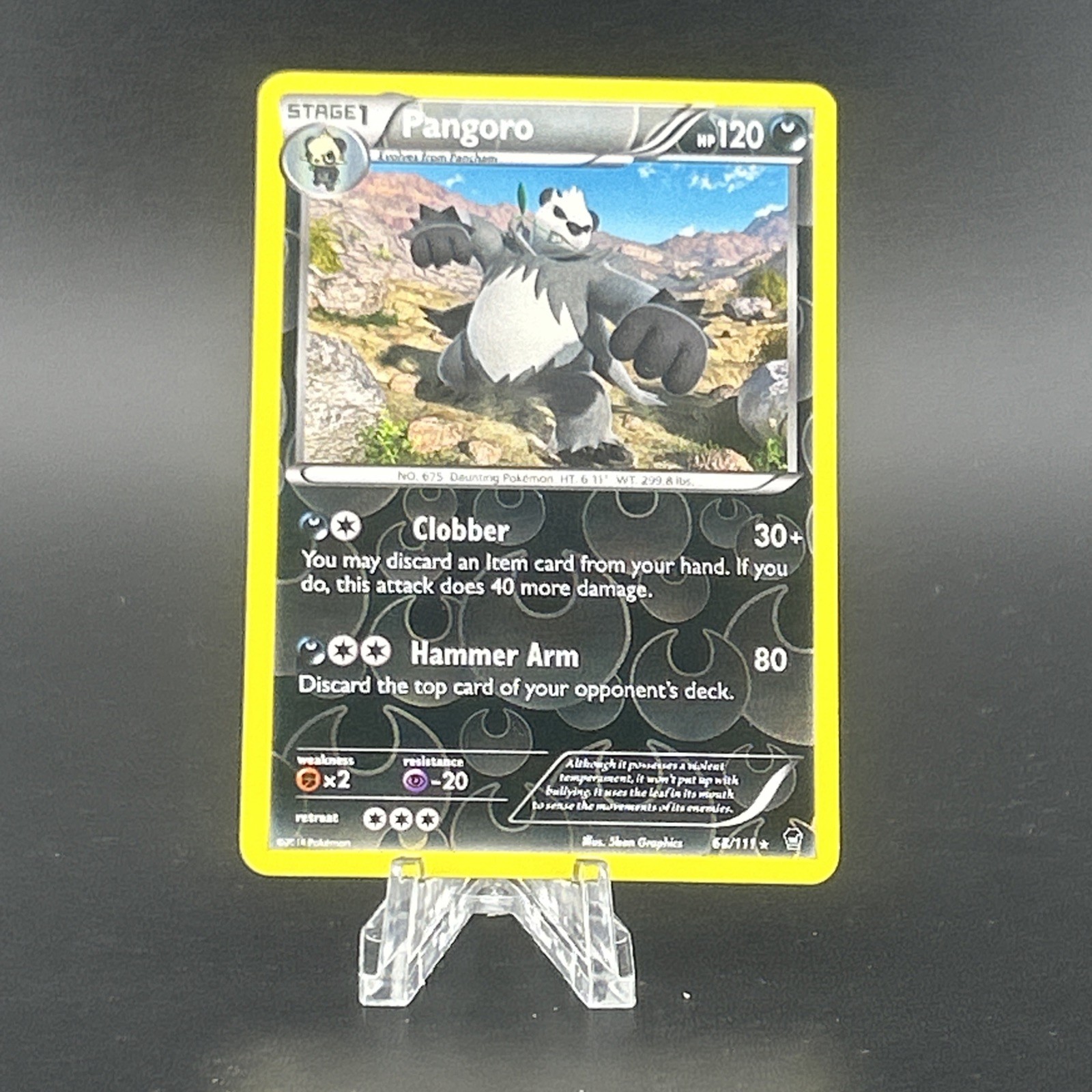 Pangoro 68/111 - Reverse Holo - Pokemon - LP