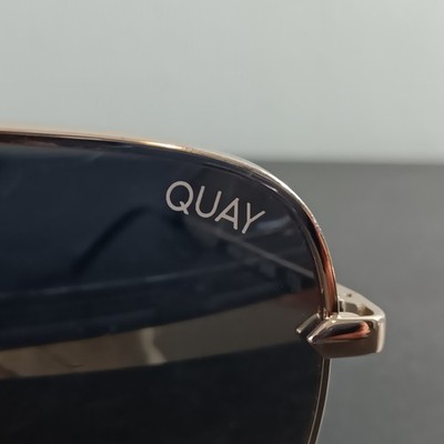 Quay Australia High Key Mini Oversized Aviator Sunglasses | eBay display picture 1