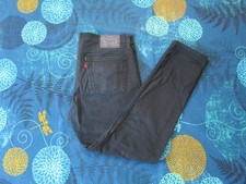 Jean homme Levi’s 510 coupe slim taper fit Taille 44 W34 L30 noir (J357)