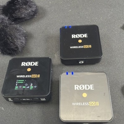 Rode Wireless Go II Dual-Channel Microphone System 2 Microphones with Receiver