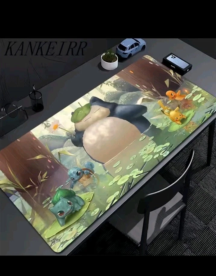 Tappetino Pokemon PC e-sports mouse Gaming XXL  Mousepad 800x600 Extra Grande  - Immagine 4 di 4