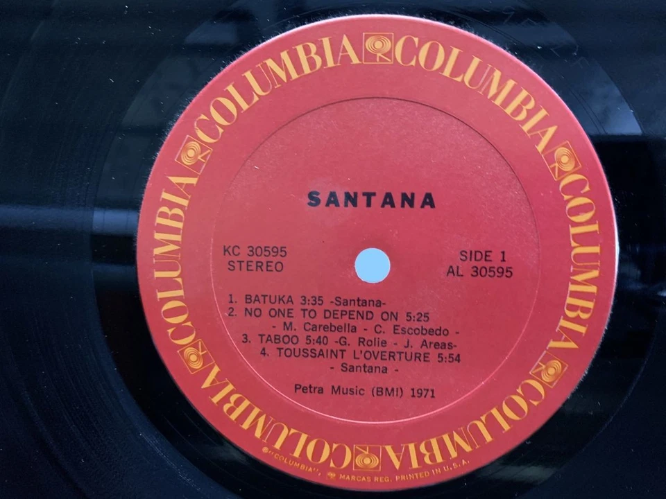 Santana S/T US LP [64192ER] - Image 2 of 2