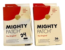 Mighty Patch Original Pimple Patches - 60 Count (24 Plus 36)- Ex: 12/26