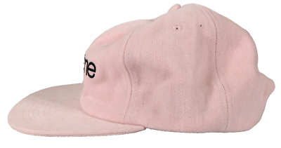 Supreme Multicolor Twill Classic Logo 6-Panel Cap Pink OS SS18 New