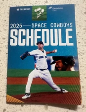 2025 Sugar Land Space Cowboys Pocket Schedule
