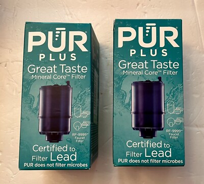 PUR RF-9999 Carbon Microfilter Replacement Faucet Water Filters 2-pack