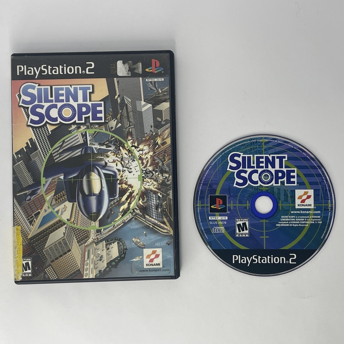 Silent Scope (PlayStation 2, PS2) Tested 83717200048| eBay