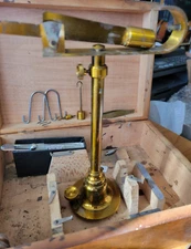 Vintage German 'August Sauter' Specific Gravity for Central Scientific Chicago